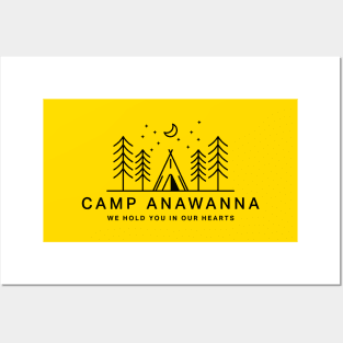 Camp Anawanna (Black) - Salute Your Shorts Posters and Art